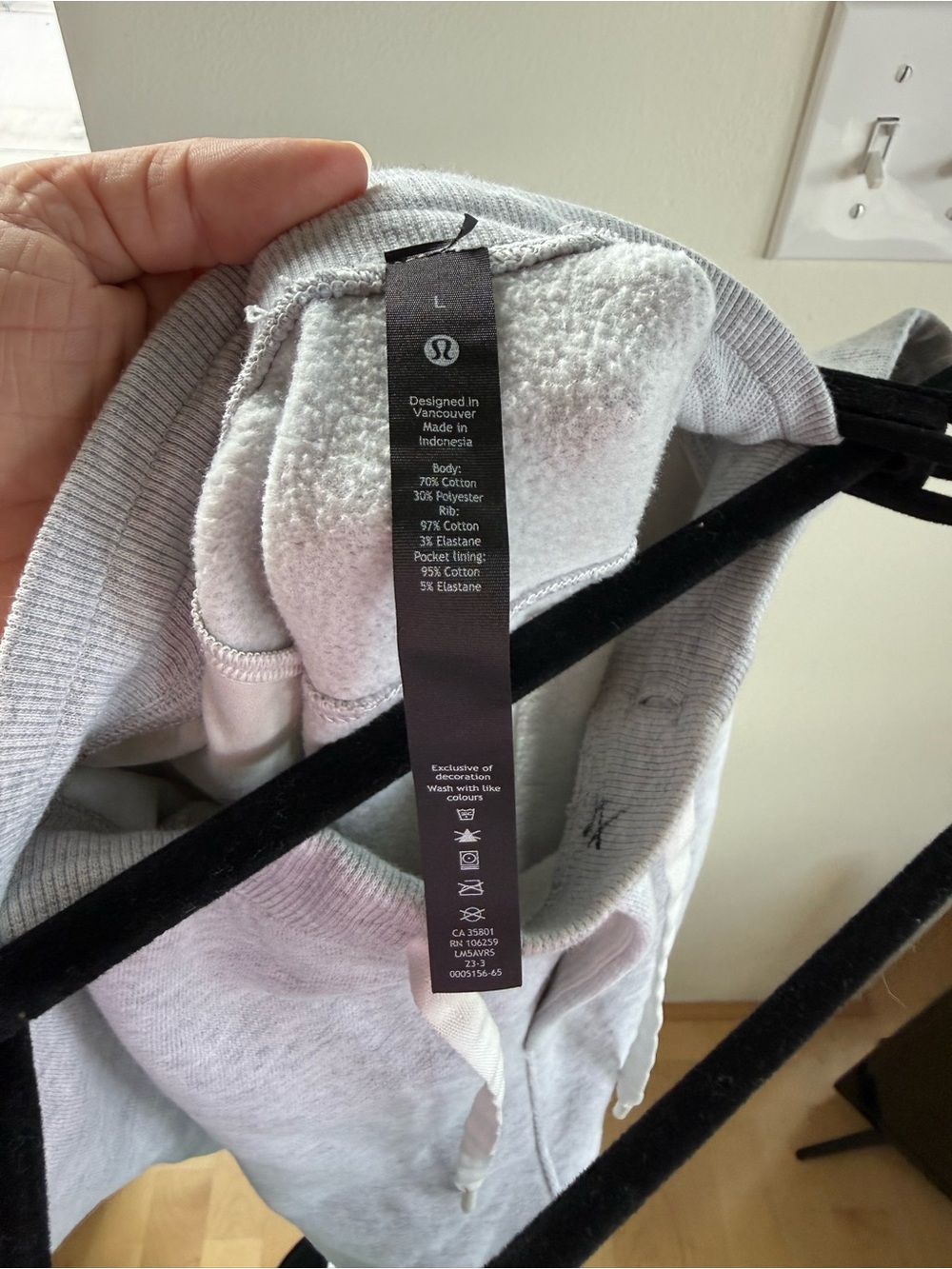 Lululemon Steady State Gray Joggers Size Large - Picture 5 of 5